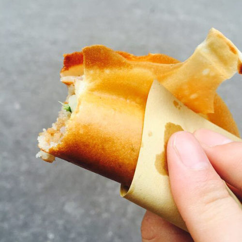 成都贺记蛋烘糕 成都特色小吃美食 7个起拍 发顺丰空运 - 图1