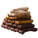 Собака Мого Рандер Петтины закуски костяной костяной лезвие укусы среда большая инсу Corki Shiba inu очищающая кость тренировка собаки