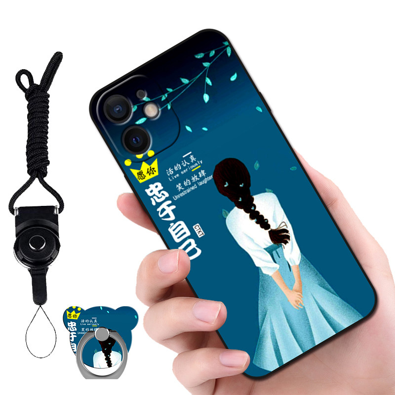 iphone12苹果12手机壳男女新款全包防摔软壳高级感小众国潮更新创