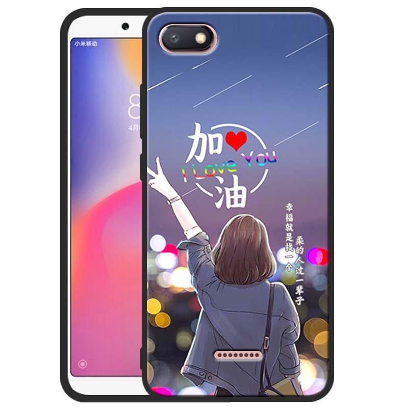 小米红米6a手机壳Redmi6A手机套M1804C3CE个性防摔磨砂软壳 - 图0