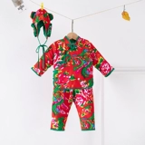 Зимний детский комплект, куртка, штаны подходит для мужчин и женщин, увеличенная толщина