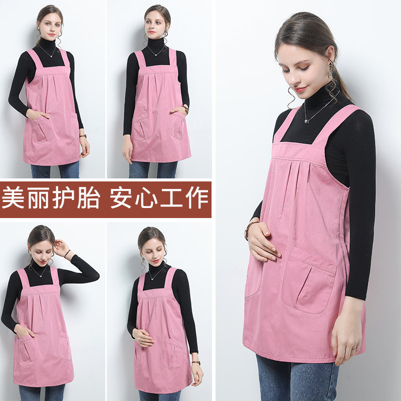 抗上班族电脑怀孕期外穿女防辐射服 话印防辐射裙