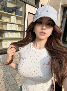 PickRui睿哥 夏季遮阳防晒百搭BB刺绣鸭舌帽女棒球帽新款百搭帽子
