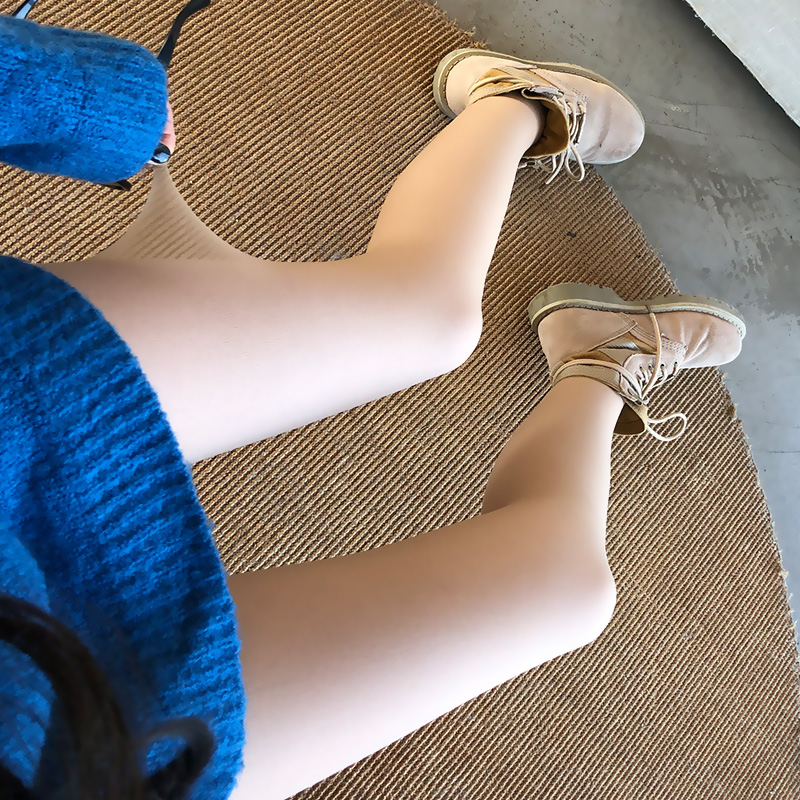 西小妖光腿神器春秋冬季肉色打底裤 西小妖打底裤