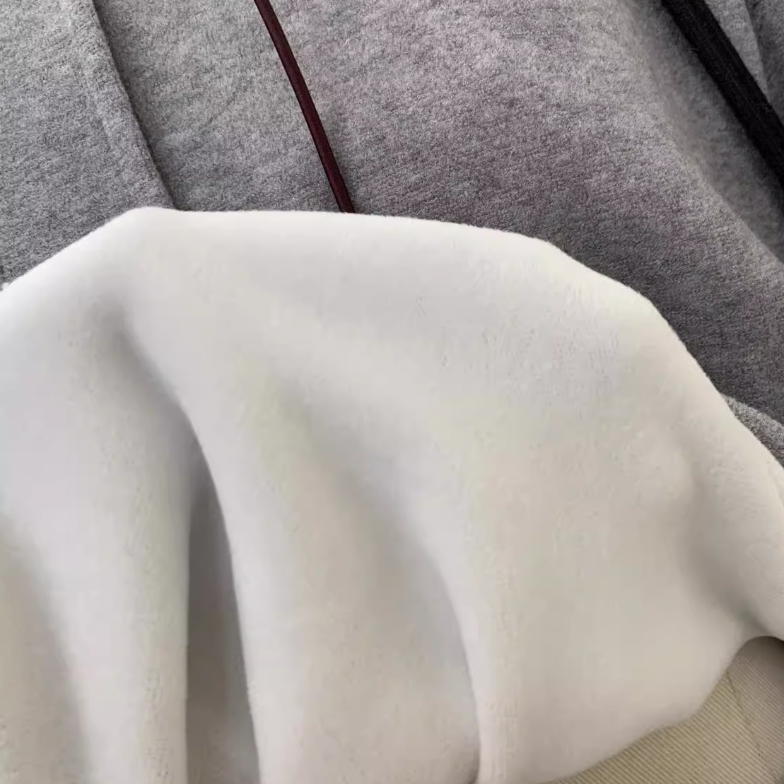保暖连帽加厚加绒卫衣女高级感小众欧货爆款韩系宽松显瘦上衣外套 - 图2