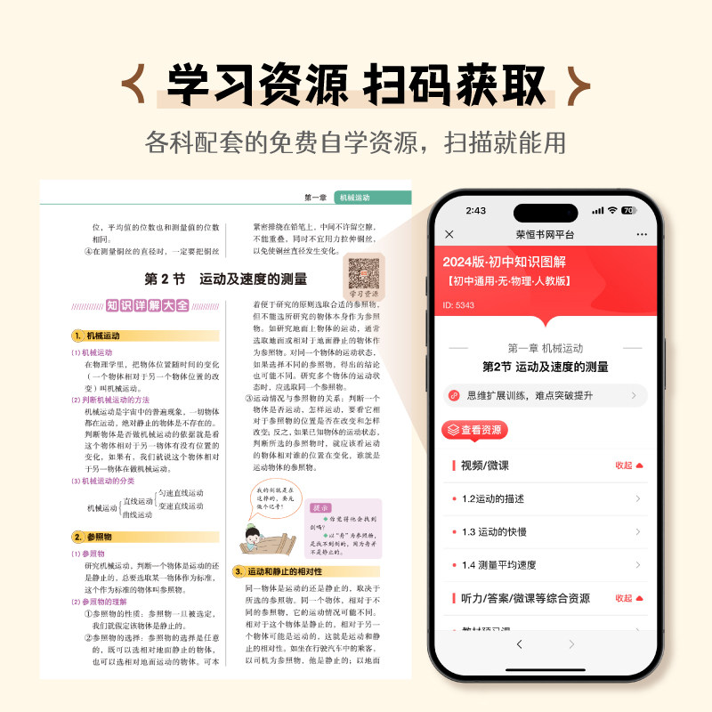 2026版初中知识图解大全初一二三语文数学英语物理化学基础知识考点突破真题导图全国通用版七八九年级必刷题思维导图考点速记复习
