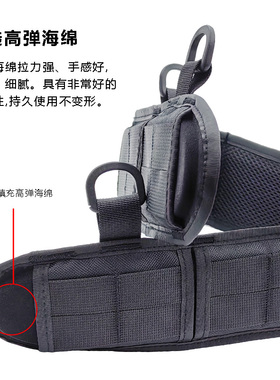 战术molle腰封黑色多功能通用快拔装备套训练户外腰带男