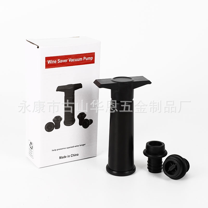 厂家直供 环保真空 一泵二塞 红酒塞 真空泵 保鲜 红酒抽气筒 - 图3