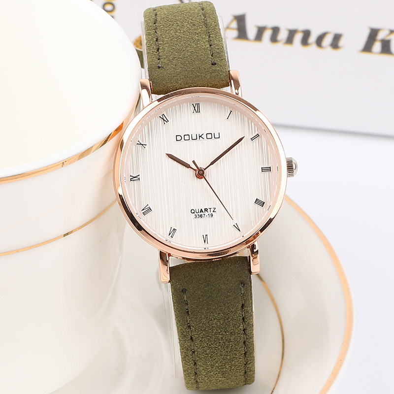 ins学院风百搭学生女闺蜜简约女表 梵洛蒂国产腕表