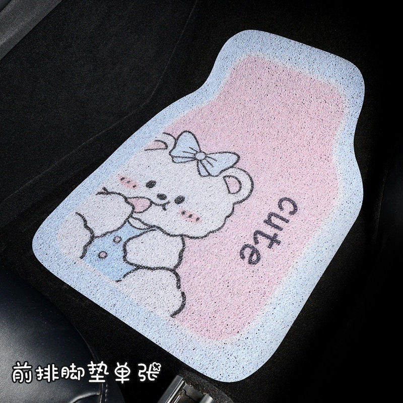 汽车3D立体大包围通用脚垫主驾驶单片地毯绒面保护垫防水防滑后排,淘宝优惠券,粉丝福利购,淘宝优惠卷