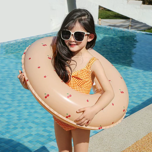 Плавательный круг подходит для мужчин и женщин, классический плавательный аксессуар, детский водный аквапарк для начинающих, увеличенная толщина