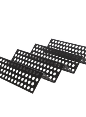 新中式几何金属多孔屏风样板房售楼部酒店玄关客厅简约装饰品摆件