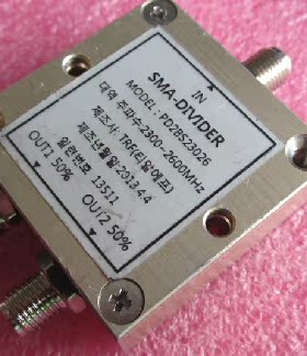 韩国进口 PD2BS23026 2300MHz-2600MHz 1W RF一分2射频宽带功分器