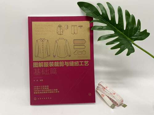 正版2册图解服装裁剪与缝纫工艺成衣篇基础篇半身连衣裙衬衫裤装汉服款式图结构图纸样排料图缝制设计工艺技术技巧图解教程书籍