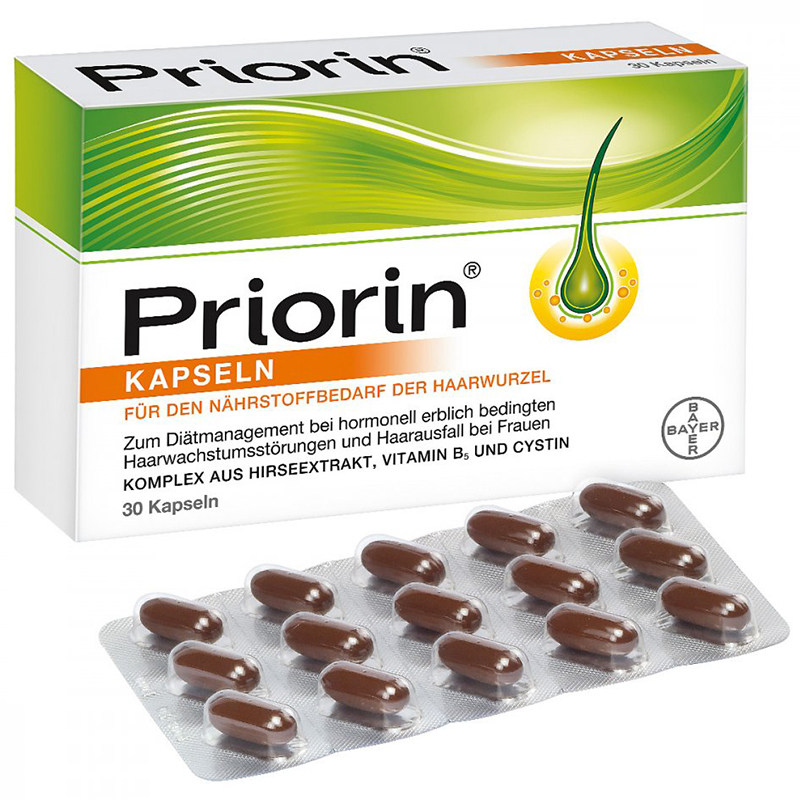 bayer priorin防脱发 3Hapopro海外保健理疗