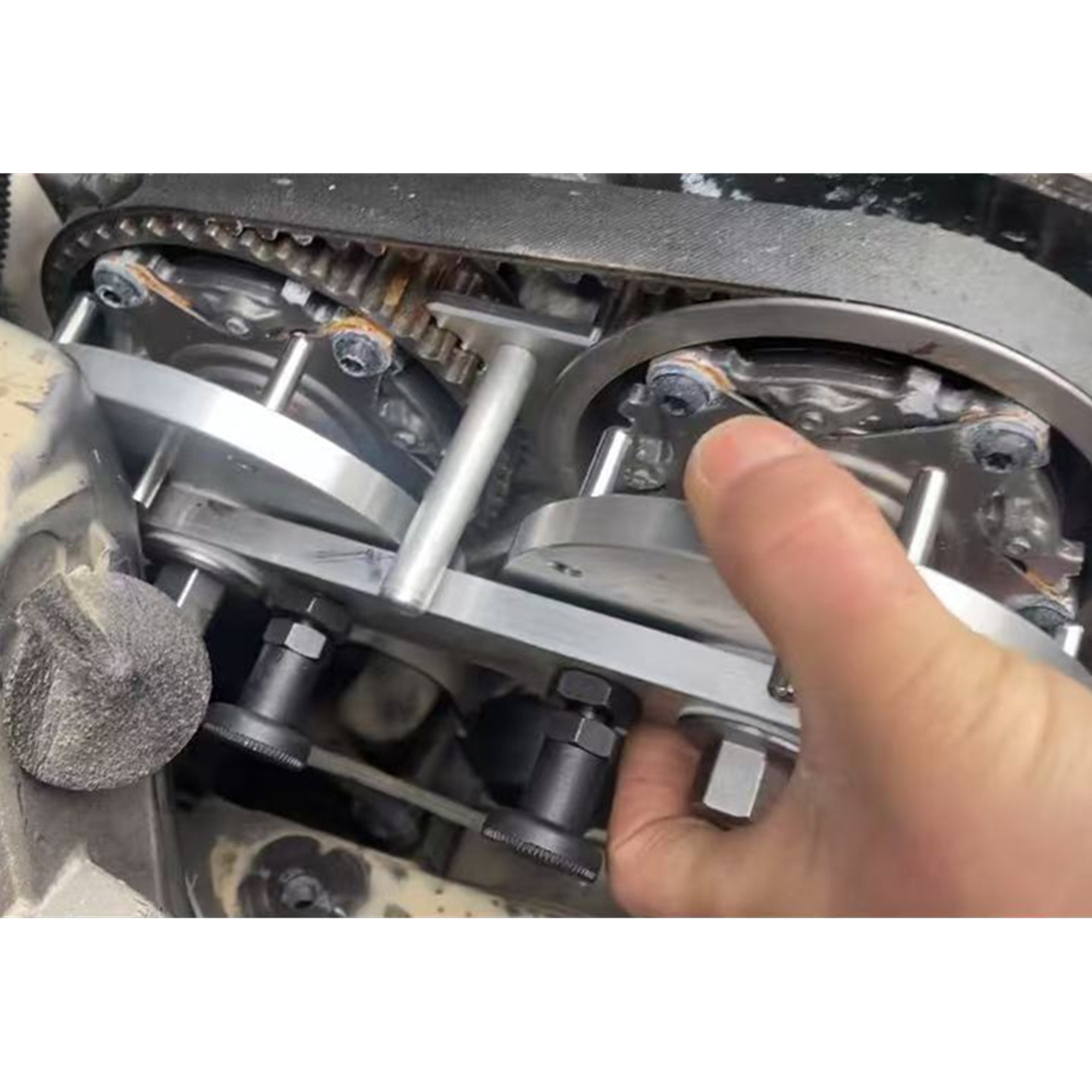 沃尔沃B5 B6 48V轻混2.0T B420T2/T4/T5/T6发动机正时专用工具S90 - 图0