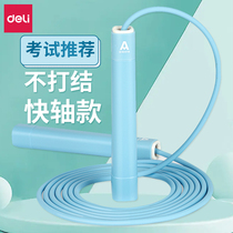 Able Jump Rope Steel Wire Rope Steel Wire Rope Elementary School Students Middle School Children Beginner Fitness Sports Professional Rope Special Hop God Fast Shaft