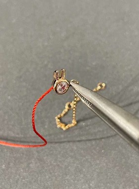 精致兔子手链兔年幸运情侣手链