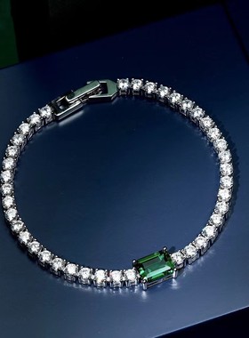 群镶绿祖母手链精致时尚欧美风