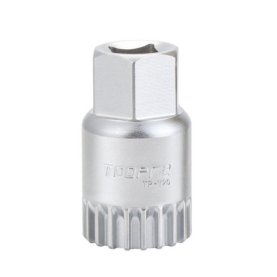 TOOPRE自行车中轴拆卸工具 死飞山地车方孔花键中轴 安装维修套筒