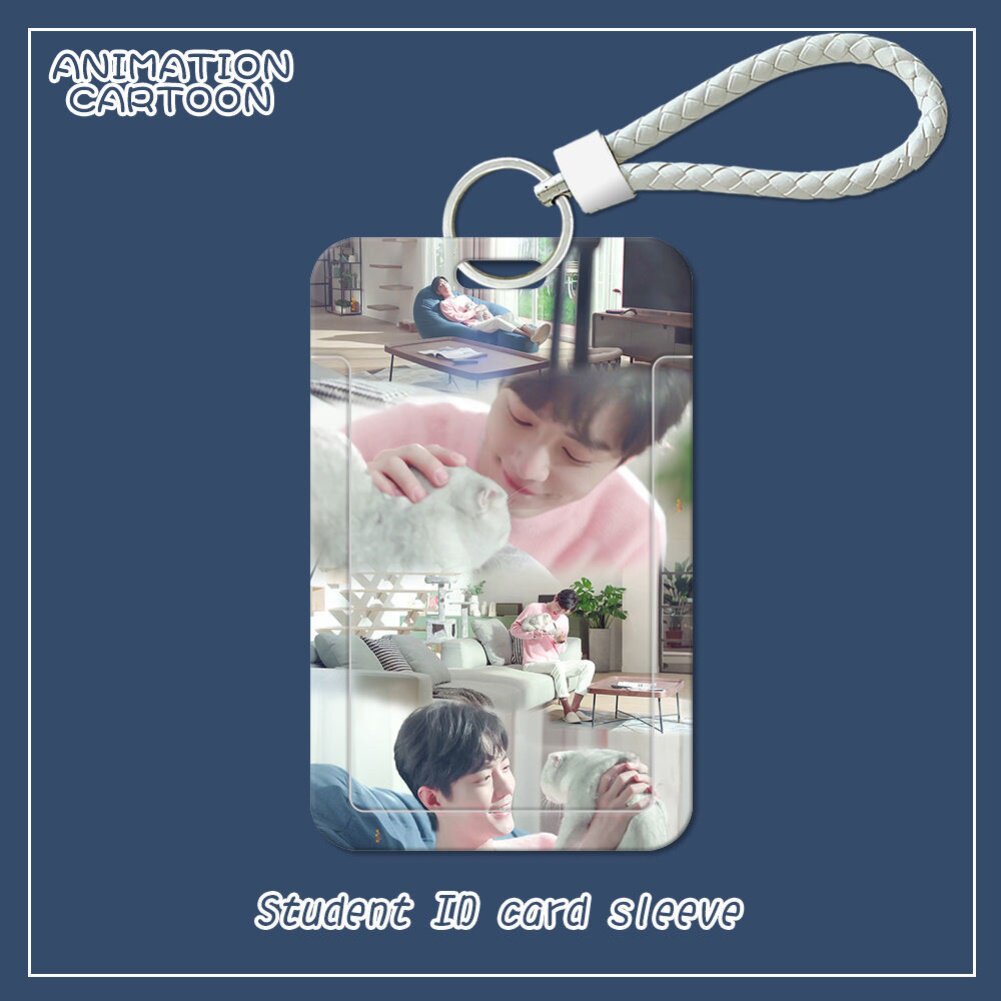 Xiao Zhan's peripheral bus and subway card protective cover, halter neck, wrist strap, student meal card, campus access control, door card cover