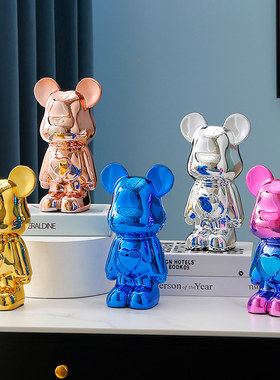 2026新款暴力熊轻奢客厅摆件