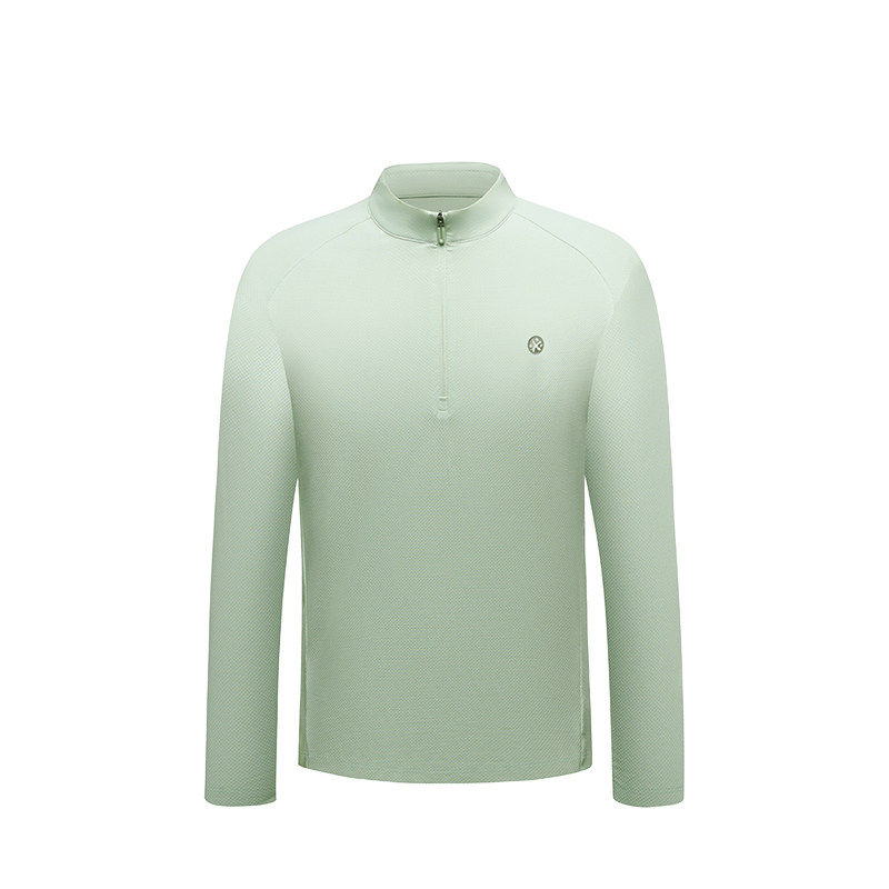 必迈跑步魔方透湿长袖V2半拉链款男女防晒T恤内搭透气速干上衣,淘宝优惠券,粉丝福利购,淘宝优惠卷