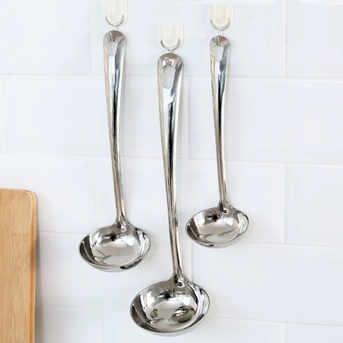 Маленькая ложка из нержавеющей стали для домашнего использования, мундштук, увеличенная толщина