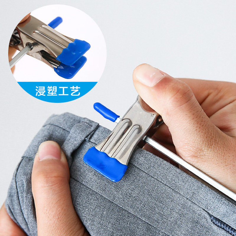 裤架裤夹子家用可调节防滑衣架挂衣神器不锈钢晾晒jk裙无痕收纳,淘宝优惠券,粉丝福利购,淘宝优惠卷