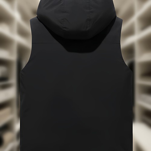 新款羊羔绒马甲双面穿男款秋冬季马夹外套加绒加厚棉坎肩保暖背心 - 图2