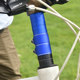 Modified heightened and extended adjustable bicycle stem