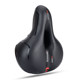 Super soft thickened and widened bicycle seat cushion