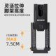 Portable bicycle crank parking rack