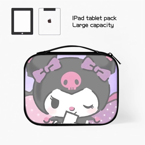 库洛米平板收纳包ipad收纳包适用小米苹果10.9华为matepad11手提pad12电脑Pro13寸内胆air4键盘袋mini6保护套 - 图2