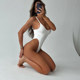 Cnyishe street temperament hot girl suspender jumpsuit