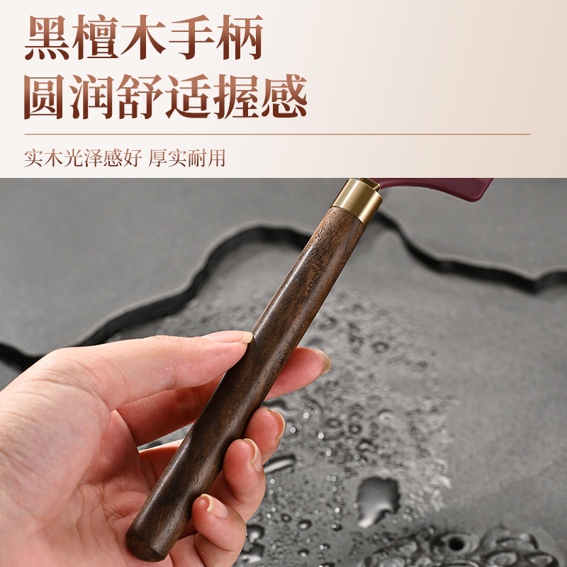 Heqing silicone tea tray and tea table wiper brush