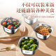 Stainless steel rice packing box fat reduction and quantitative bento box