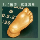 Детские отпечатки рук и ног, чернильная подушечка, трехмерная модель рук, детская памятная фоторамка, в 3d формате