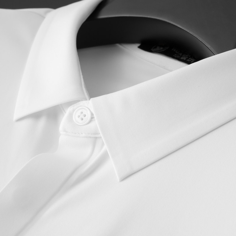 高端丝滑无痕弹力垂感免烫长袖秋季 华素坊衬衫