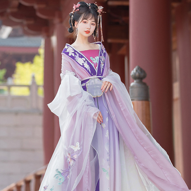 正品原创古装魏晋南北朝中国风汉服 蝉佩汉服