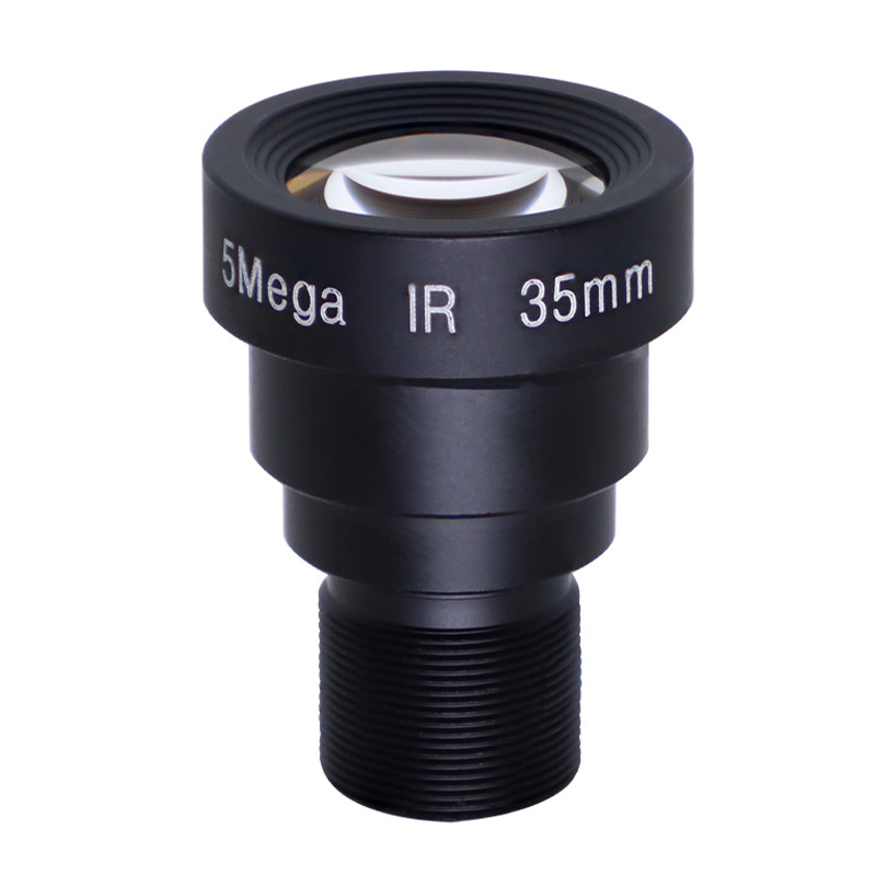 M12口工业镜头1/1.8寸S口镜头3.37mm定焦6-50mm转接C口相机低畸变 - 图0