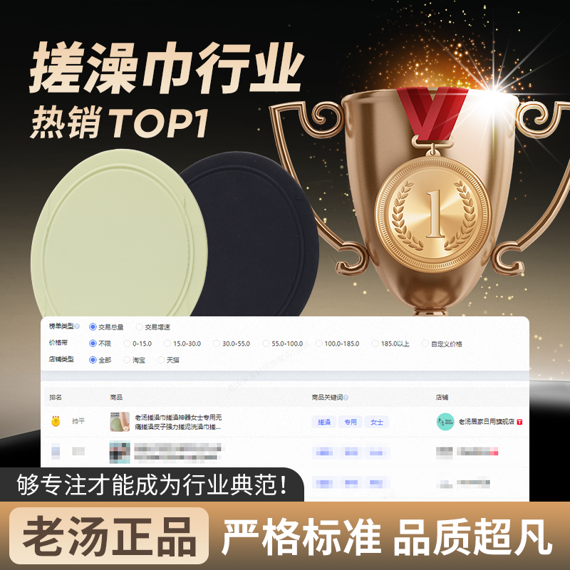 老汤搓澡巾搓澡神器女士专用搓澡皮子无痛强力搓泥搓灰神器洗澡巾