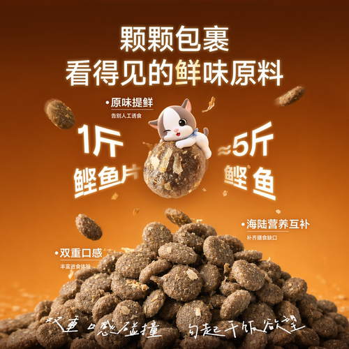 江小傲无谷全价全期鲜肉猫粮官方旗舰店热销幼猫成猫羊奶营养猫粮 - 图3