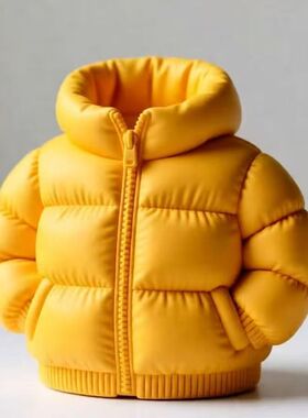 网红3D打印羽绒服笔筒收纳创意摆件家居玩具礼物网桌上新款创意