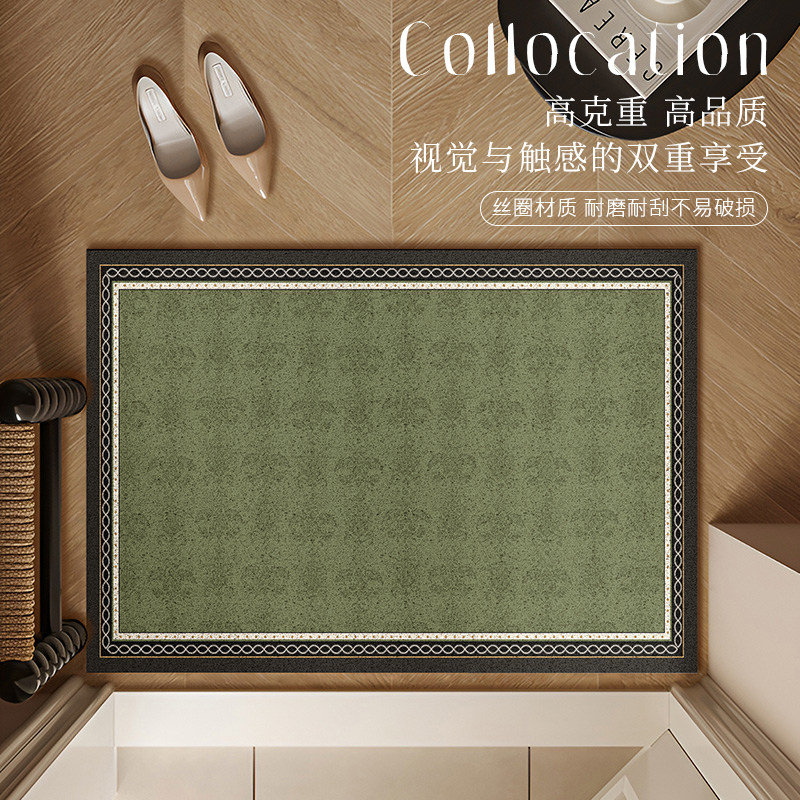 入户门地垫高级感进门门口蹭土丝圈脚垫玄关地毯耐脏防滑可裁剪,淘宝优惠券,粉丝福利购,淘宝优惠卷