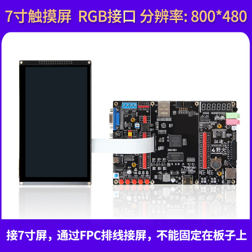 野火征途Pro FPGA开发板ALTERA CycloneIV EP4CE10F17C8N图像处理 - 图3
