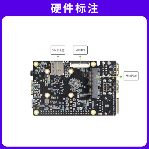野火鲁班猫1卡片电脑 瑞芯微RK3566开发板 对标树莓派 图像处理 - 图2