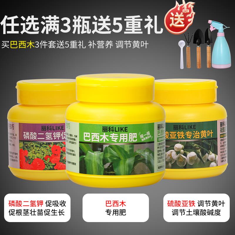 巴西木专用肥花肥家用盆栽通用花卉肥料绿植肥料植物有机缓释肥 - 图1