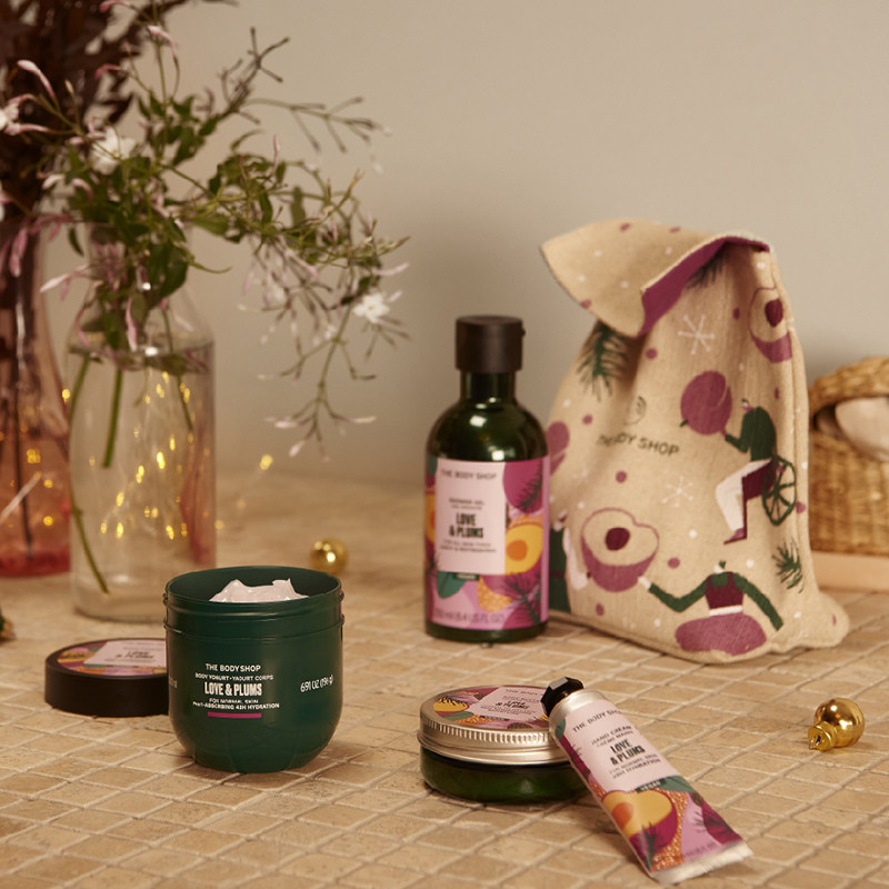 【新年礼物】thebodyshop甜心礼盒 TheBodyShop海外身体护理套装