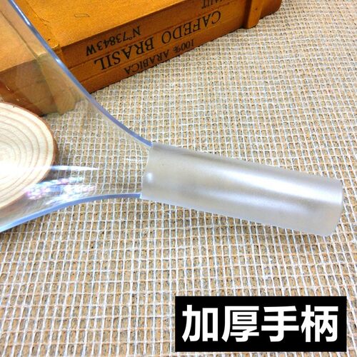 挡风吹防弹头发油发型师额头透明剪卷理发面罩防摔喷雾塑料美发粉 - 图1